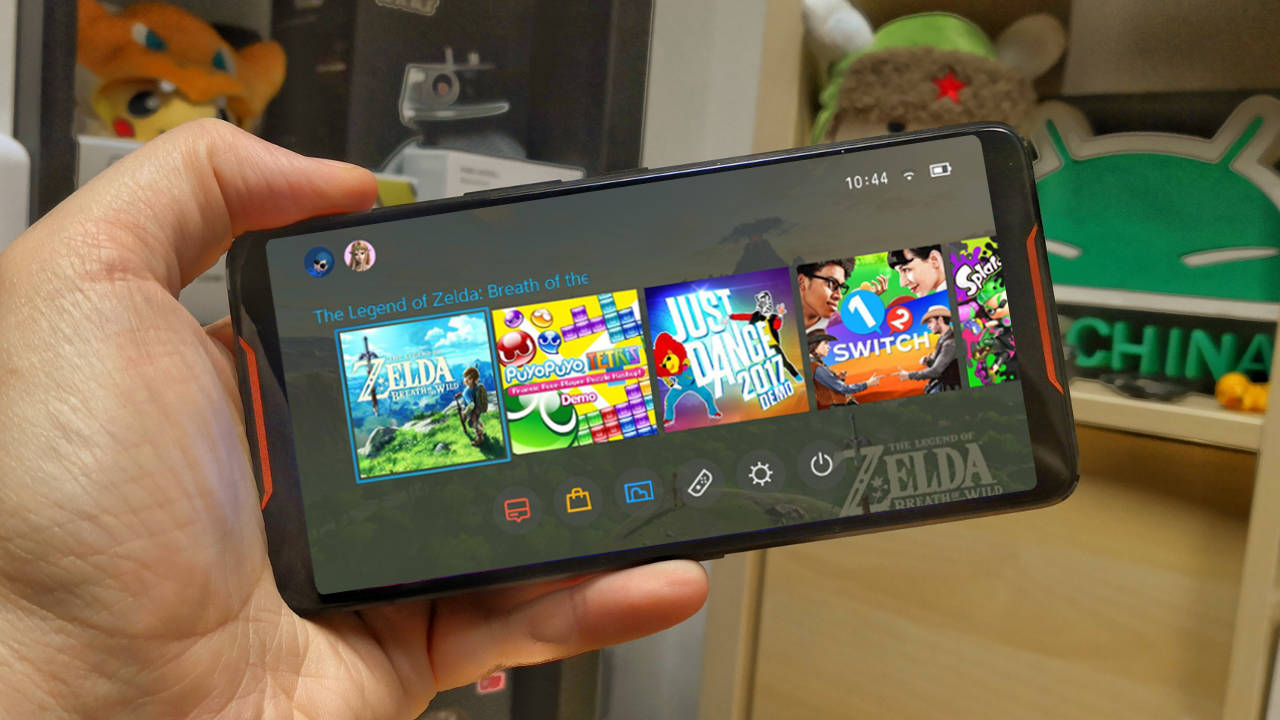 Nintendo Switch di Android